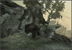 Nią przejdź do końca i rozpocznij proces udrażniania bramy, czyli: odrzucenie filaru i niszczenie desek - [Solucja] The Skull Islanders cz.2 | Peter Jacksons King Kong - Peter Jacksons King Kong - poradnik do gry