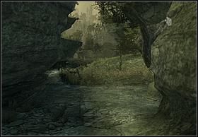 Skręć w lewo i zejdź po wąskiej ścianie na dół - [Solucja] To Save Ann cz.1 | Peter Jacksons King Kong - Peter Jacksons King Kong - poradnik do gry