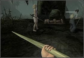 Kawałek dalej znajduje się skrzynia z amunicją - opróżnij ją, a następnie skręć w lewo - [Solucja] In The Mud cz.1 | Peter Jacksons King Kong - Peter Jacksons King Kong - poradnik do gry