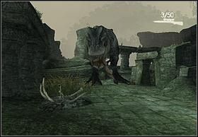 Możesz też zeskoczyć z balkonu i odwracać uwagę gada z ziemi - [Solucja] Call Kong cz.2 | Peter Jacksons King Kong - Peter Jacksons King Kong - poradnik do gry