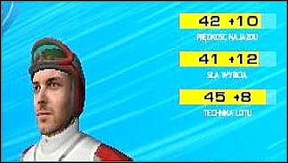 Powyżej mamy przykład wytrenowanego zawodnika w 8 sezonie kariery na najwyższym stopniu trudności - Kariera solowa - forma | Nauka skakania | Skoki narciarskie 2006 - Skoki narciarskie 2006 - poradnik do gry