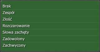 Można także pochwalić indywidualnie każdego z piłkarzy - Mecz - Football Manager 2006 - poradnik do gry