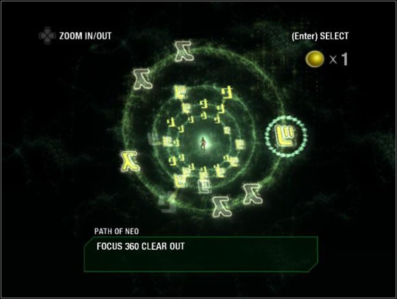 To jest ekran rozwoju postaci - Rozwój Postaci - The Matrix: Path of Neo - poradnik do gry