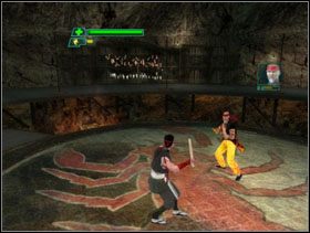 Biegniemy dalej wzdłuż groty i trafiamy do hali produkcyjnej (obrazek 1) - Kung Fu Training - The Matrix: Path of Neo - poradnik do gry