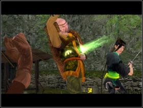 Teraz przyszła pora na naukę władania bronią sieczną - Sword Training - The Matrix: Path of Neo - poradnik do gry