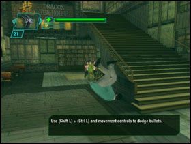 Zbiegamy dalej za bossem - Weapon Training - The Matrix: Path of Neo - poradnik do gry