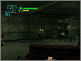 Po sprawie przechodzimy przez podwójne drzwi i trafiamy do magazynu - Deja Vu Its a trap - The Matrix: Path of Neo - poradnik do gry