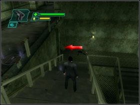 Likwidujemy dwóch policjantów wewnątrz pokoju - Deja Vu Its a trap - The Matrix: Path of Neo - poradnik do gry