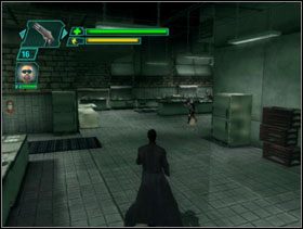 Tu musimy zająć się wszystkimi ze specjalnego oddziału SWAT (nie ma z nimi facetów z tarczami) - Captains Rescue - Captain Ballard - The Matrix: Path of Neo - poradnik do gry