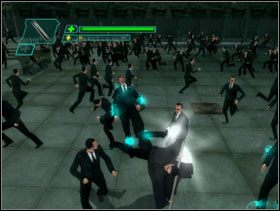 Zaczynamy od kilku przeciwników - The Burly Braw - The Matrix: Path of Neo - poradnik do gry