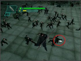 Powoduje to zawalanie się budynków - The Burly Braw - The Matrix: Path of Neo - poradnik do gry