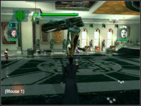 Poziom rozpoczynamy od zidentyfikowania naszej wrzeszczącej przyjaciółki - The Witch - The Matrix: Path of Neo - poradnik do gry