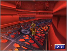 Trzymając artefakt w swoich łapskach, będziesz świadkiem wycofującej się lawy - Studnia (3) | Solucja Kao Tajemnica Wulkanu - Kao: Tajemnica Wulkanu - poradnik do gry