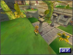 Po skończonej walce, podłoga zadrży i na Twoich oczach wyrosną trzy, wysokie kolumny (26 ) - Wichrowe wzgórze (1) | Solucja Kao Tajemnica Wulkanu - Kao: Tajemnica Wulkanu - poradnik do gry