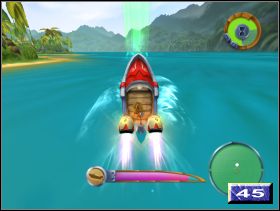 Zanim się udasz po trzeci artefakt, trzeba będzie udowodnić ponad wszelką wątpliwość, że kangurek zasługuje na wizytę w morskiej krainie - Test sternika | Solucja Kao Tajemnica Wulkanu - Kao: Tajemnica Wulkanu - poradnik do gry