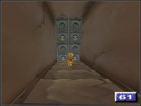 Idąc dalej, z pewnością momentalnie wypatrzysz kolejny przycisk wbity w podłoże (60 ) - Wyspa wodospadów (2) | Solucja Kao Tajemnica Wulkanu - Kao: Tajemnica Wulkanu - poradnik do gry