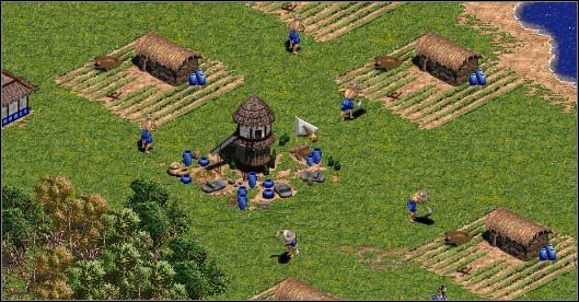 O warunki dla rolników należy zadbać. - Żywność | Surowce w Age of Empires - Age of Empires - poradnik do gry