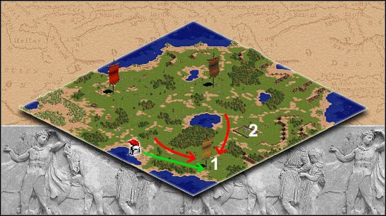 Warunki zwycięstwa - I - Land Grab | Kampania Glory of Greece w Age of Empires - Age of Empires - poradnik do gry