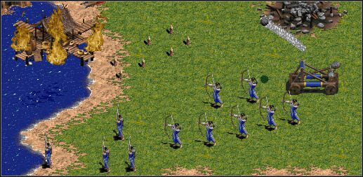 Rozbiórka portu. - IV - Mountain Temple | Kampania Yamato Empire of the Rising Sun w Age of Empires - Age of Empires - poradnik do gry