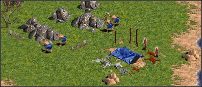 Dłubanie surowców. - VI - Oppression | Kampania Yamato Empire of the Rising Sun w Age of Empires - Age of Empires - poradnik do gry