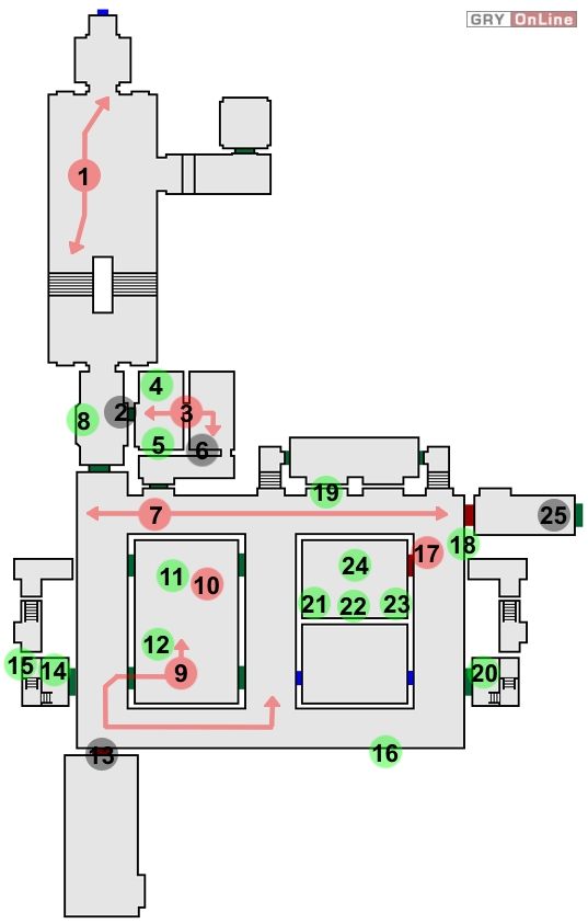 W [1] chodzi strażnik, widoczny również na lewym obrazku poniżej - [09] An Unvited Guest cz.1 | Cold War Szpieg Zimnej Wojny - Cold War: Szpieg Zimnej Wojny - poradnik do gry