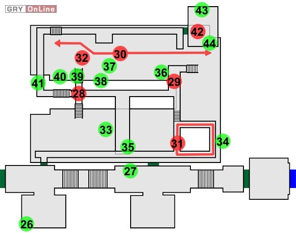 Zanim wejdziesz do wysokiej sali po lewej, przeszukaj korytarz - [09] An Unvited Guest cz.2 | Cold War Szpieg Zimnej Wojny - Cold War: Szpieg Zimnej Wojny - poradnik do gry
