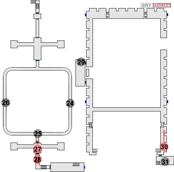 Na dole biegnij do [24] i naciśnij przycisk - [18] Meltdown cz.3 | Cold War Szpieg Zimnej Wojny - Cold War: Szpieg Zimnej Wojny - poradnik do gry