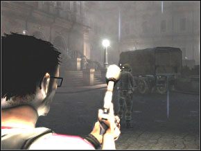 Wyciągnij pistolet z tłumikiem i strzel w głowę żołnierzowi stojącemu w [13] - [23] The Curtain Falls cz.2 | Cold War Szpieg Zimnej Wojny - Cold War: Szpieg Zimnej Wojny - poradnik do gry