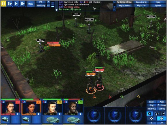 Ziemia nie potrzebuje martwych bohaterów! Jeśli ze wszystkich stron oblegną cię uzbrojone po zęby ufoki, to wycofaj się , a potem spróbuj je ugryźć od innej strony. - Osiem zasad walki | Walka taktyczna | UFO Decydujące Starcie - UFO: Decydujące Starcie - poradnik do gry