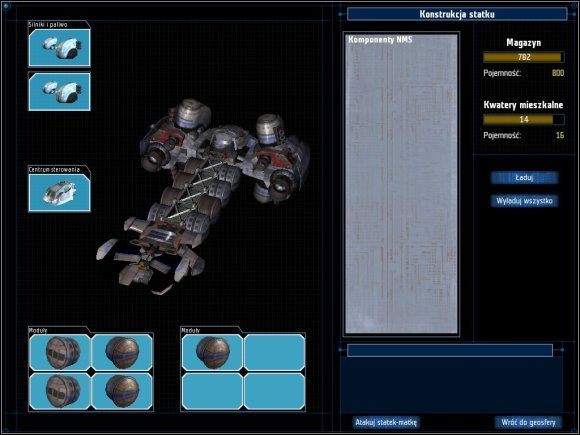Statek buduje się powoli, ale w tym wypadku nie wolno oszczędzać czasu. - Faza III - Wojna totalna (1) | Walkthrough | UFO Decydujące Starcie - UFO: Decydujące Starcie - poradnik do gry