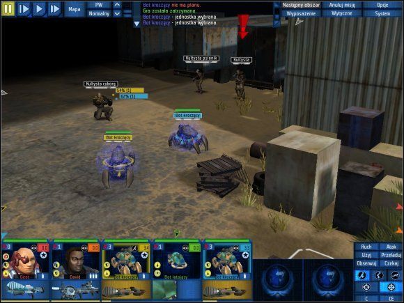 Roboty bojowe są doskonałym wsparciem dla drużyny. Jedna para potrafi w mig oczyścić mapę z wrogich jednostek. - Faza V - To jeszcze nie koniec! (2) | Walkthrough | UFO Decydujące Starcie - UFO: Decydujące Starcie - poradnik do gry