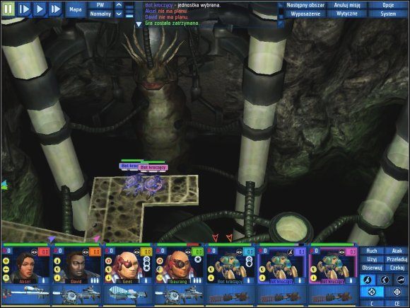 Dotarcie do celu drugiego etapu nie nastręcza problemów, jeśli drogę torują ruchome działka podprzestrzenne. - Faza V - To jeszcze nie koniec! (3) | Walkthrough | UFO Decydujące Starcie - UFO: Decydujące Starcie - poradnik do gry