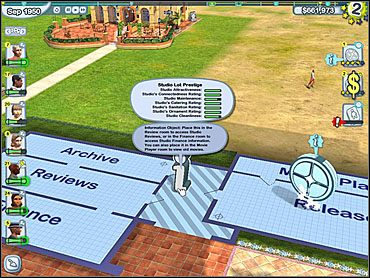 Lot Prestige - Aby uzyskać szczegółowe informacje na temat decydujących o tym parametrze czynników, kliknij prawym przyciskiem myszy na figurce I w swoim Production Office (screen powyżej) - Doskonalimy studio | The Movies - The Movies - poradnik do gry
