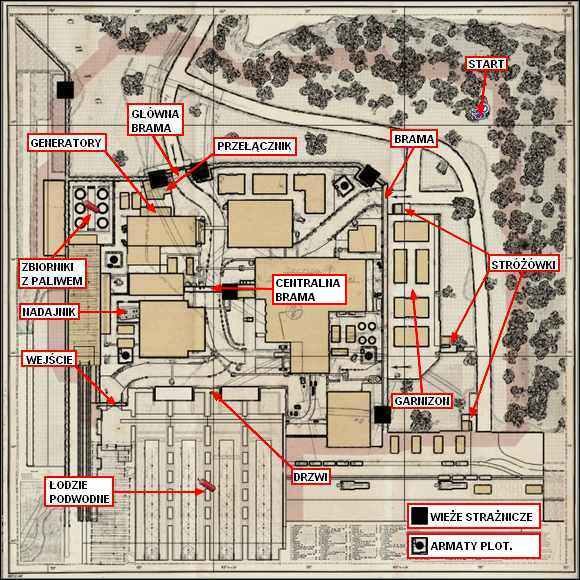 Założenia misji - Misja Deadfish (1) | Operacja Ammobox | Hidden and Dangerous 2 Drużyna Szabla - Hidden and Dangerous 2: Drużyna Szabla - poradnik do gry