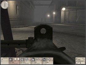 Wróć teraz do poprzedniego swojego żołnierza (tego, który zabił Niemca przy budynku na lewo od bramy) - Misja Deadfish (2) | Operacja Ammobox | Hidden and Dangerous 2 Drużyna Szabla - Hidden and Dangerous 2: Drużyna Szabla - poradnik do gry