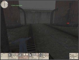 Na lewo jest jeden Szkopina - powinieneś go zlikwidować - Misja Deadfish (3) | Operacja Ammobox | Hidden and Dangerous 2 Drużyna Szabla - Hidden and Dangerous 2: Drużyna Szabla - poradnik do gry