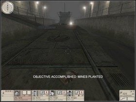 W pobliżu znajdziesz też skrzynkę z materiałami wybuchowymi (zabierz jeżeli te ostatnie Ci się już kończą) - Misja Deadfish (4) | Operacja Ammobox | Hidden and Dangerous 2 Drużyna Szabla - Hidden and Dangerous 2: Drużyna Szabla - poradnik do gry