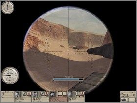 Staraj się wystrzelać jak najwięcej wrogich żołnierzy a kiedy w polu widzenia pojawi się ta druga niemiecka pucha wrzuć wsteczny i uciekaj w stronę czołgu, który sam zająłeś - Misja 2 Snakebite (2) | Operacja Heat | Hidden and Dangerous 2 Drużyna Szabla - Hidden and Dangerous 2: Drużyna Szabla - poradnik do gry