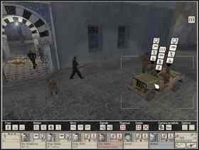 Ostrożnie sprawdź czy żaden Szwab nie został na zewnątrz, zabij tego w oknie na wprost głównego wejścia jeśli się pojawi - Misja 1 Mouse in the house (3) | Operacja Heat | Hidden and Dangerous 2 - Hidden and Dangerous 2: Drużyna Szabla - poradnik do gry