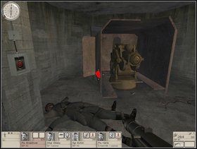 Na górze uważaj - jeśli wcześniej kiepsko do nich wrzucałeś przez szczeliny granaty, będziesz musiał stoczyć walkę zaraz po wdrapaniu się po drabinie - Misja 1 Chestnut (3) | Operacja Husky | Hidden and Dangerous 2 Drużyna Szabla - Hidden and Dangerous 2: Drużyna Szabla - poradnik do gry