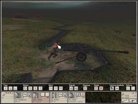 Kiedy uznasz, że już nikt żywy w okopie nie pozostał wskakuj do niego z Bazooką czy Panzerschreckiem i przemieszczaj się nim w kierunku czołgów - Misja 1 Chestnut (4) | Operacja Husky | Hidden and Dangerous 2 Drużyna Szabla - Hidden and Dangerous 2: Drużyna Szabla - poradnik do gry