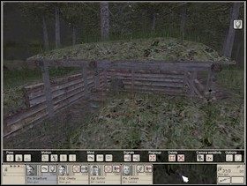 Tutejsze bunkry (jak widać na załączonym obrazku) są raczej kiepsko skonstruowane - kryjących się w nich Szkopów możesz zdjąć strzelając w dosyć szerokie szczeliny pomiędzy dachem a okopem - Misja 3 Guardian Angels (2) | Operacja Houndsmith | Hidden and Dangerous 2 - Hidden and Dangerous 2: Drużyna Szabla - poradnik do gry