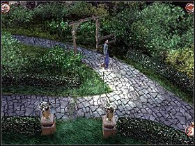 Przy pompie dostrzegłem długi wąż ogrodowy, którego oczywiście nie omieszkałem zabrać - ROZDZIAŁ III - cz.4 | Agatha Christie I Nie Było Już Nikogo - Agatha Christie: I Nie Było Już Nikogo - poradnik do gry