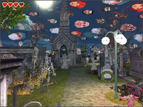 Kolej na strzelaninę na cmentarzu - Nowy Orlean No 3 | Solucja Lula 3D - Lula 3D - poradnik do gry