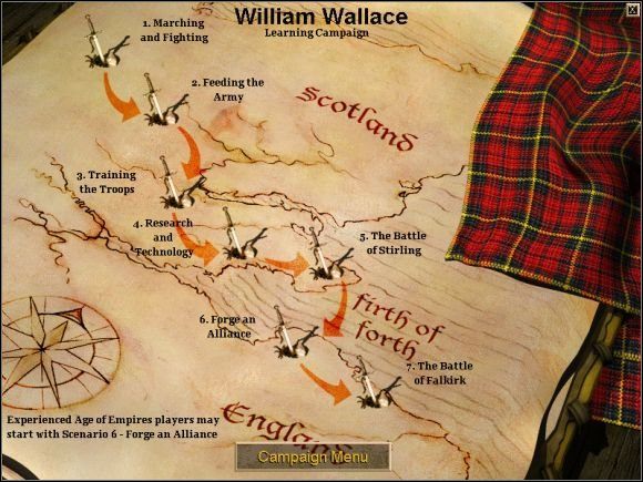 Hej tam, młodziku - Kampania treningowa Williama Wallacea (1) | Kampania treningowa - Age of Empires II: The Age of the Kings - poradnik do gry
