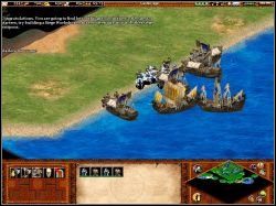 Unowocześnił i powiększył naszą armię, dodał więcej elitarnych piechurów, których mogliśmy szkolić w zamku, wreszcie skonstruował kilka taranów i ruszyliśmy na Anglików - Kampania treningowa Williama Wallacea (2) | Kampania treningowa - Age of Empires II: The Age of the Kings - poradnik do gry