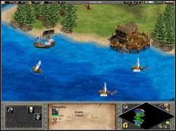 Gdy atakując w kierunku północnym dotarliśmy pod wieżę (zdj - The Cleansing of the Loire | Kampania Joanny DArc w Age of Empires II - Age of Empires II: The Age of the Kings - poradnik do gry