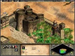 W tym momencie mieliśmy już sporo kamienia, który trzeba było wykorzystać - The Lion and the Demon | Kampania Saladyna w Age of Empires II - Age of Empires II: The Age of the Kings - poradnik do gry