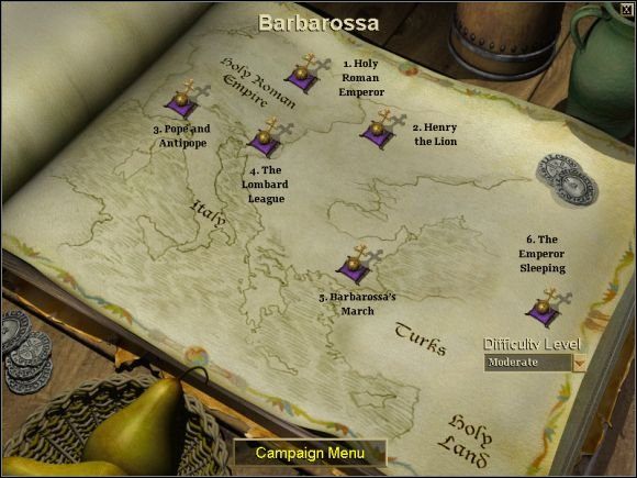 Twój ostatni list sprawił mi wielki zaszczyt, panie - Wstęp | Kampania Fryderyka Barbarossy w Age of Empires II The Age of the Kings - Age of Empires II: The Age of the Kings - poradnik do gry