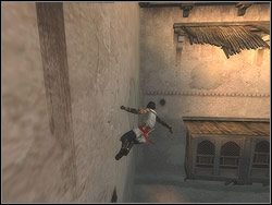 Wyjdź z pomieszczenia na zewnątrz budynku - [02] Harbor District (dzielnica portowa) | Prince of Persia Dwa Trony - Prince of Persia: Dwa Trony - poradnik do gry